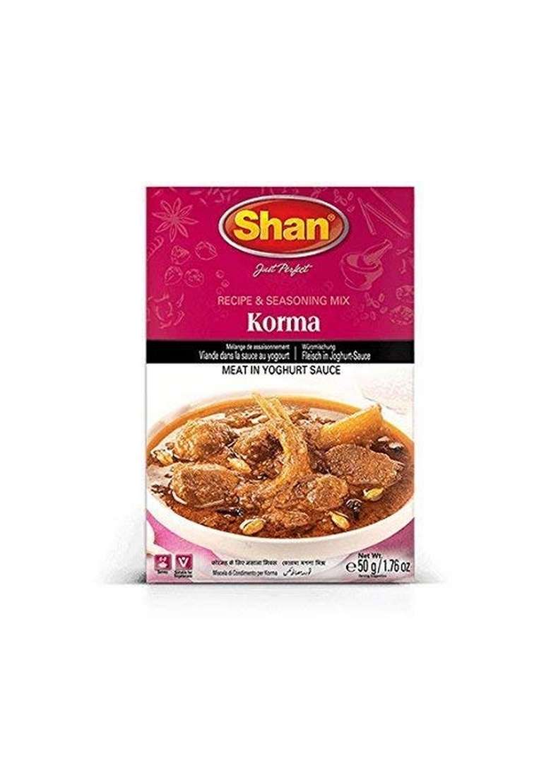 Shan Korma Masala, 1.76 Oz / 50 G, 6 Pack - Indya