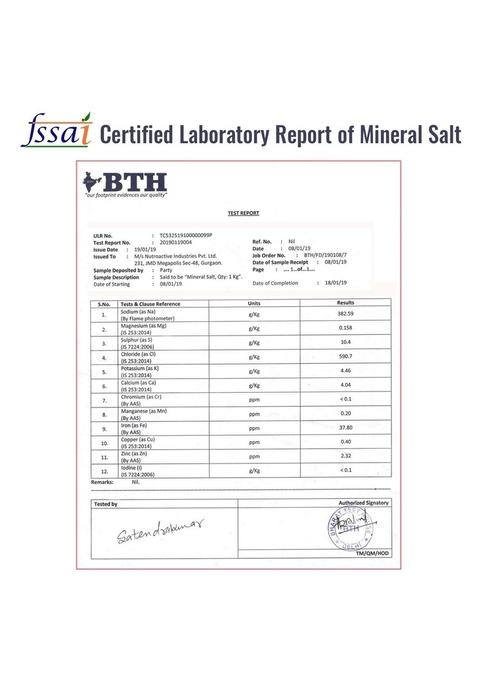 Nutroactive Mineralsalt Himalayan Pink Rock Salt Extra Fine Grain