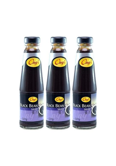 Ong'S Black Bean Sauce, 227 Grams, Pack Of 3