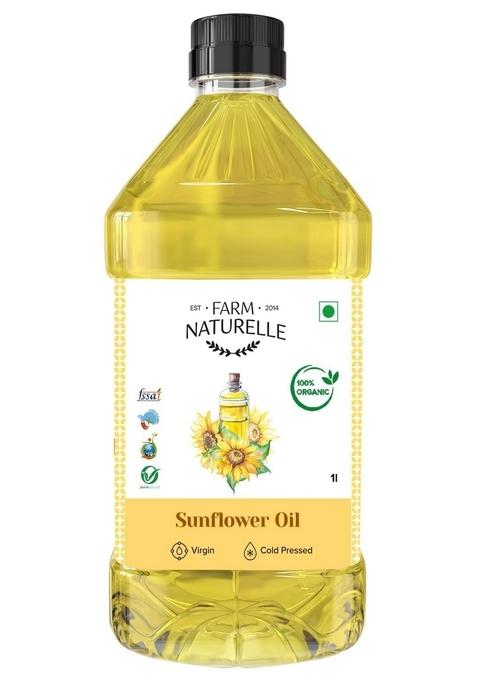 Farm Naturelle Organic Virgin Cold Pressed Sunflower Oils