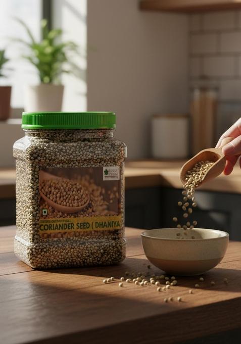 Bliss Of Earth Dhaniya Whole | Coriander Seeds Spices 250 Gm Dry Sabut Aromatic & Unpolished Dhania For Cooking, Seasoning Pure And Fresh Taste
