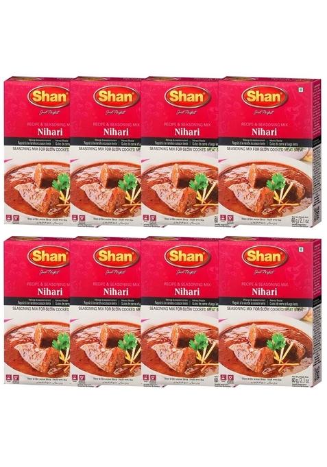 Shan Nihari Masala, 2.12 Oz ℮ 60 G, 8 Pack
