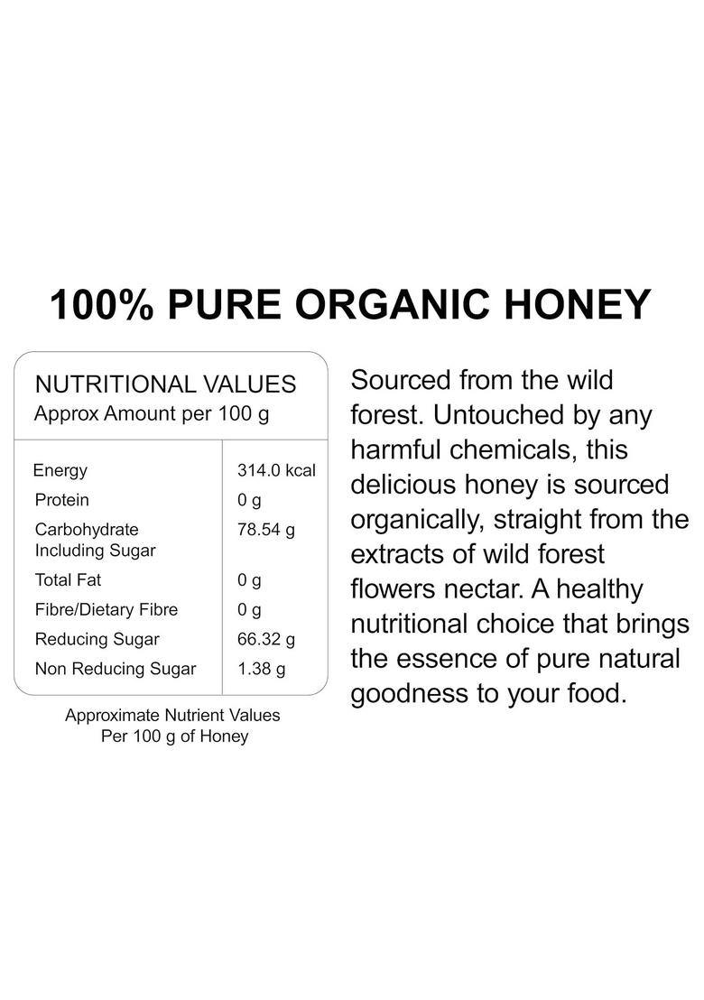 Lb Ray Wild Forest Organic Honey (400G)