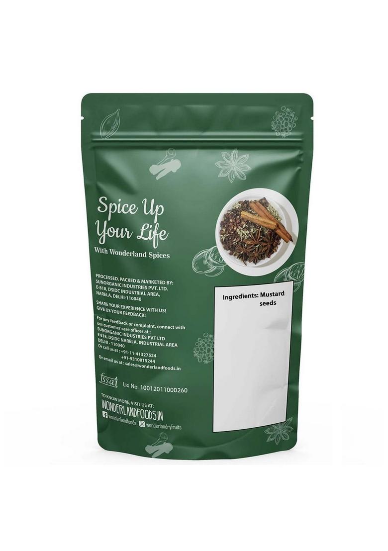 Wonderland Foods (Device) 500G Mustard Seeds | Rai, Sarso Whole Spices