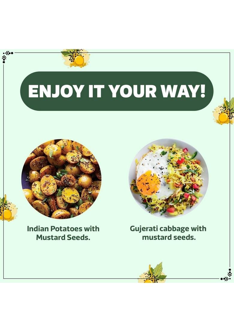 Wonderland Foods (Device) 500G Mustard Seeds | Rai, Sarso Whole Spices