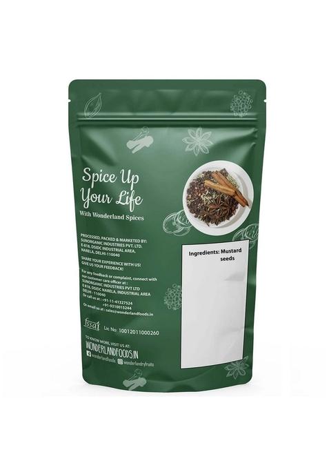 Wonderland Foods (Device) 500G Mustard Seeds | Rai, Sarso Whole Spices