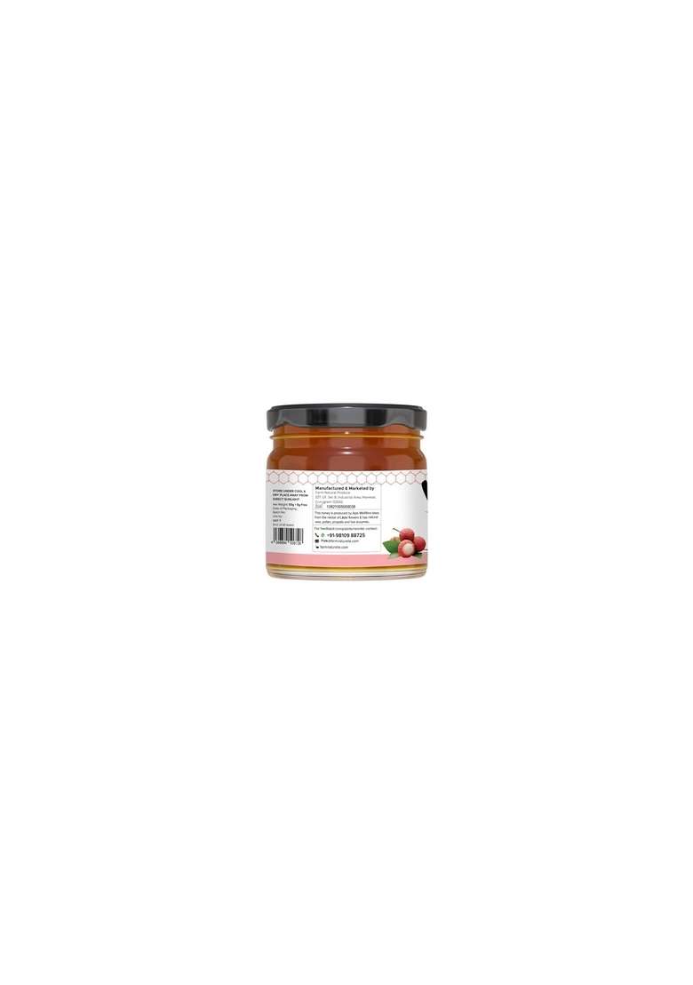 Wow Buzzing Bee - Raw Honey Pack Of 8| 100% Pure | Gift Hamper Idea Healthy Corporate Gifting Diwali Gifts Natural Unprocessed Wild Bees Sugar Free No Adulteration And Unheated Added Syrup (Pack 8 55Gm Each) - Indya