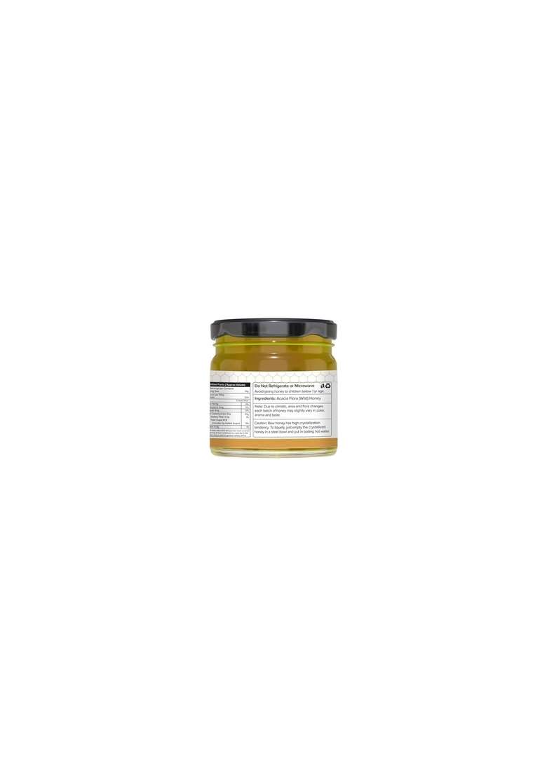 Wow Buzzing Bee - Raw Honey Pack Of 8| 100% Pure | Gift Hamper Idea Healthy Corporate Gifting Diwali Gifts Natural Unprocessed Wild Bees Sugar Free No Adulteration And Unheated Added Syrup (Pack 8 55Gm Each) - Indya