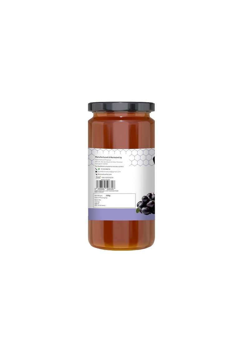 Wow Buzzing Bee Raw Honey | Pack Of 6 (3 X 550G Jungle, Acacia, Jamun Honey) & 55G Neem, Tulsi, Wild 100% Pure, Natural, Unprocessed Unpasteurized - Indya
