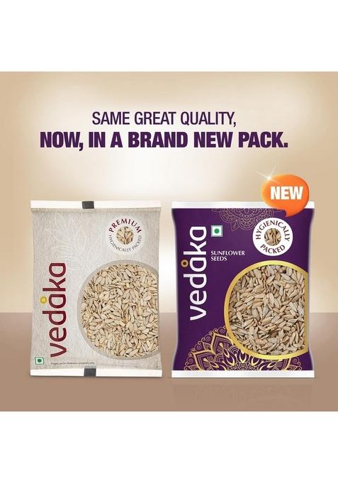 Vedaka Premium Sunflower Whole Seeds , 200 G