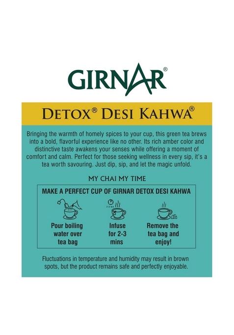 Girnar Food & Beverages Pvt. Ltd. Detox Green Tea