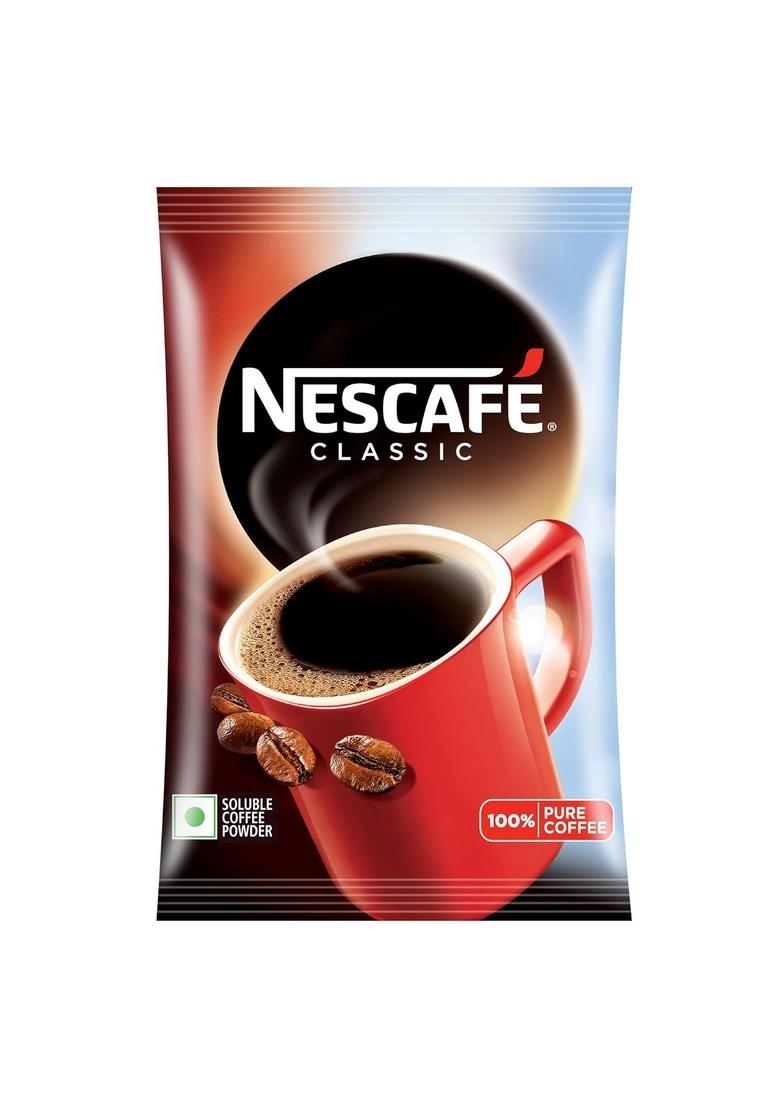 Nestlé Nescafe Classic Instant Coffee Powder | Great Start To Your Morning 100% Pure 45G Pouch
