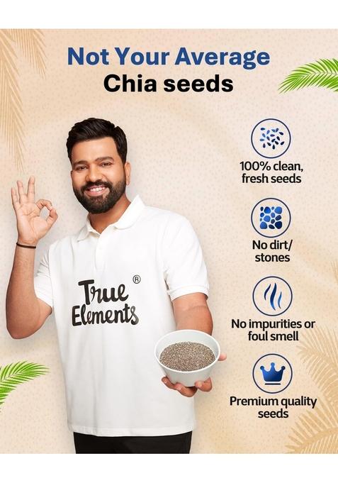 True Elements Chia Seeds 250G