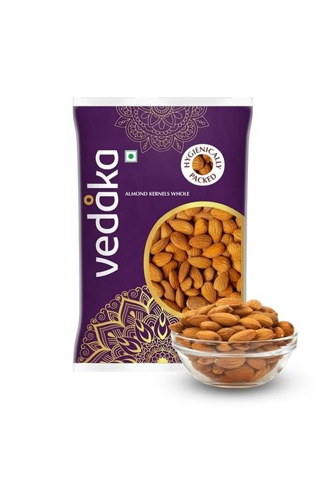 Vedaka Amazon Brand - 100% Natural California Almonds | 500 G Badam Giri| High In Fiber |Rich Protein And Dietary Fibre| Nuts & Dry Fruits