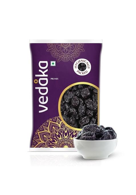 Vedaka Amazon Brand - Prunes | 500 Gram Whole, Pitted, Unsweetened Rich In Dietary Fiber Delicious Snack