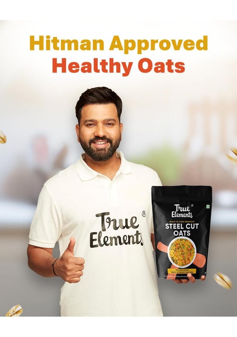 True Elements Steel Cut Oats 1Kg