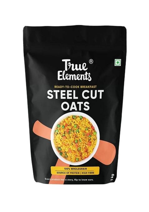 True Elements Steel Cut Oats 1Kg
