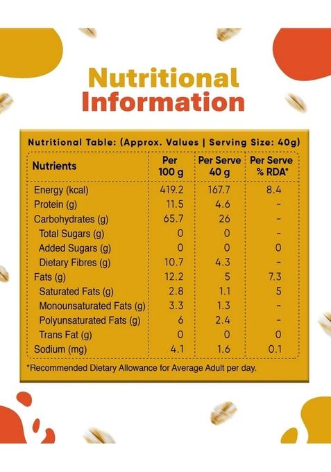 True Elements Steel Cut Oats 1Kg