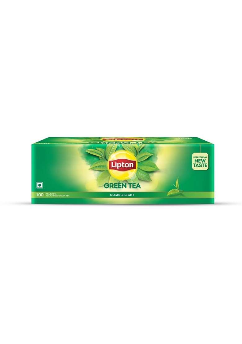 Lipton Clear & Light Green Tea Bags 100 Pcs - Indya