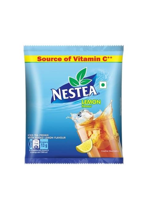 Nestea Powder Instant Iced Tea | Refreshingly Good Taste Lemon Flavour Made With Nilgiri Leaves Source Of Vitamin C 400G Pouch