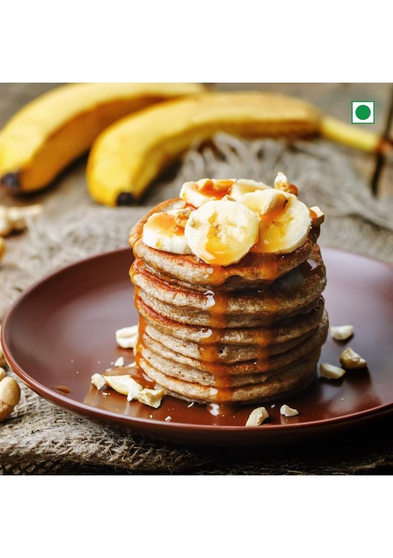 Slurrp Farm Instant Breakfast Millet Pancake Mix, Banana Choco-Chip, Supergrains And Chocolate, Natural Healthy Food, 100% Vegetarian Eggless For Kids & Adults,150G (Pack Of 2)