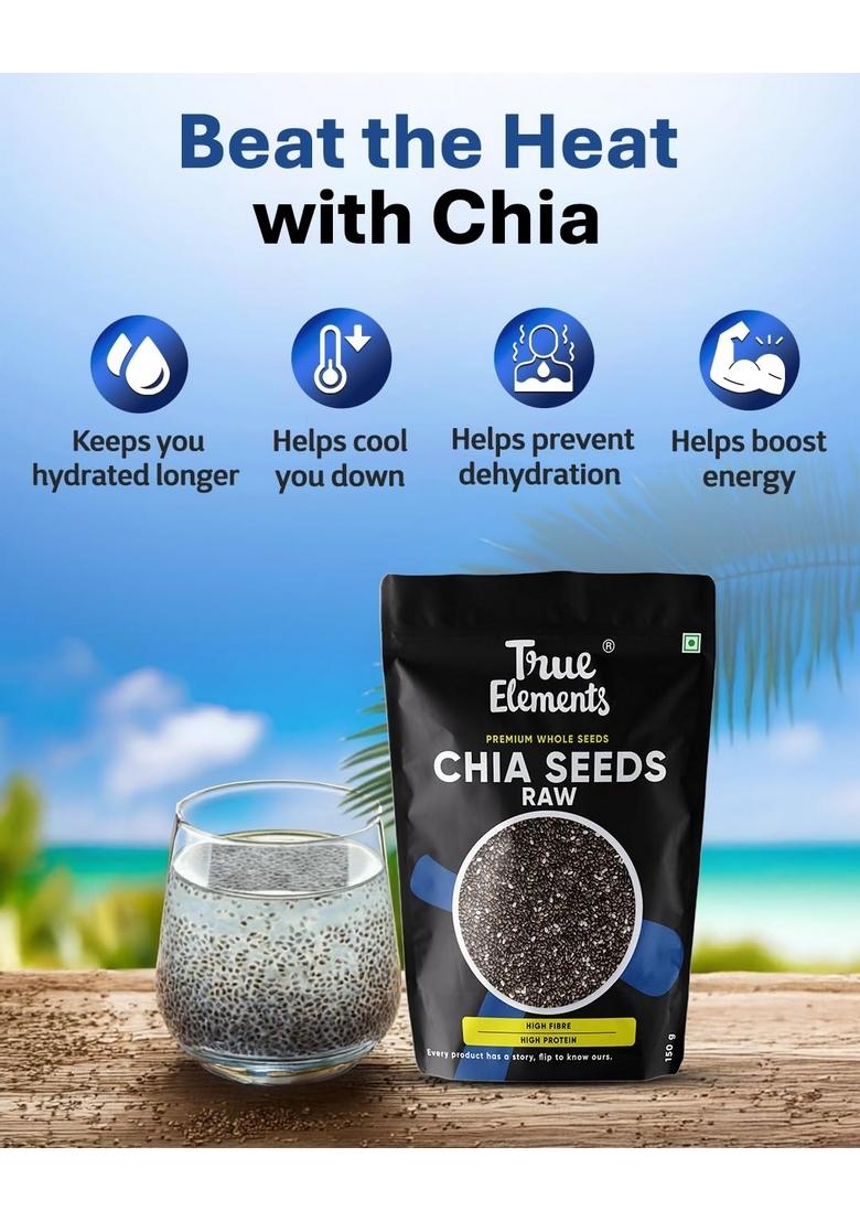 True Elements Chia Seeds 150G