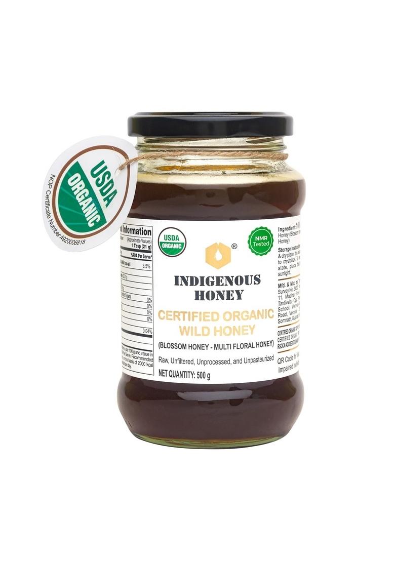 Indigenous Honey Raw Organic Nmr Tested Npop Usda Certified Pure Natural Unprocessed Original