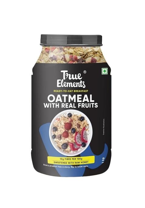 True Elements Whole Oatmeal 1Kg