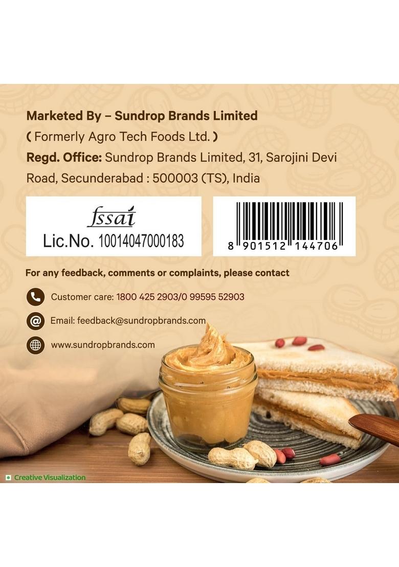 Sundrop Peanut Butter, Creamy, 924 Grams