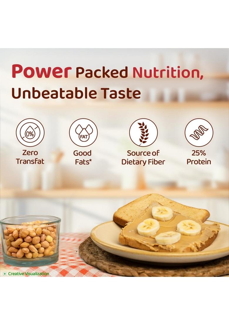 Sundrop Peanut Butter, Creamy, 924 Grams