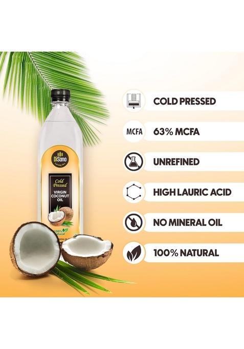 Disano Cold Pressed Virgin Coconut Oil , 250 Ml