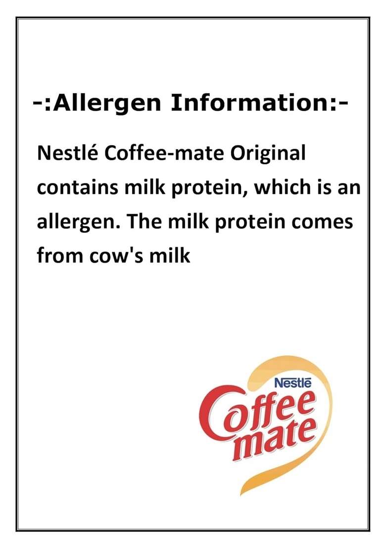 Nestlé Original Coffee Mate Richer & Creamer 400 Grams - Indya