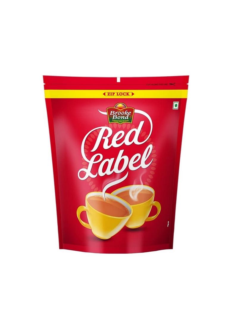 Brooke Bond Red Label Tea 1 Kg Pack, Strong Chai From The Best Chosen Leaves, Rich In Healthy Flavonoids