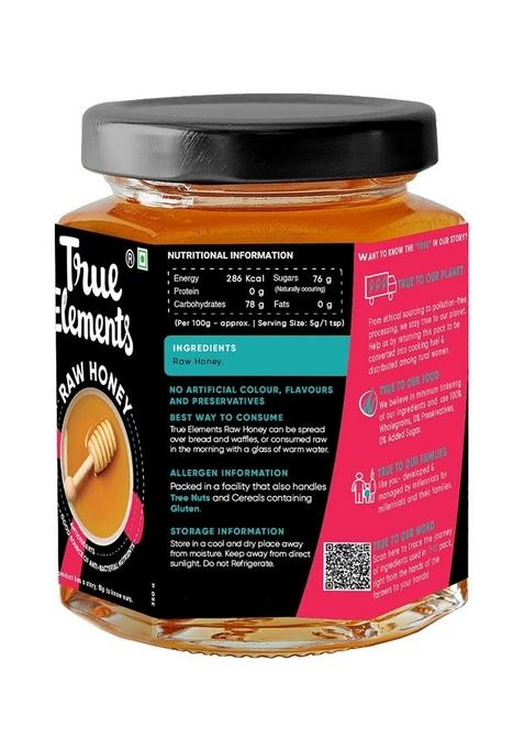 True Elements Raw Honey 350Gm