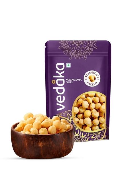Vedaka Amazon Brand - Premium Whole Macadamia Nuts | 250 Gram Crunchy Perfect For Guilt-Free Snacking