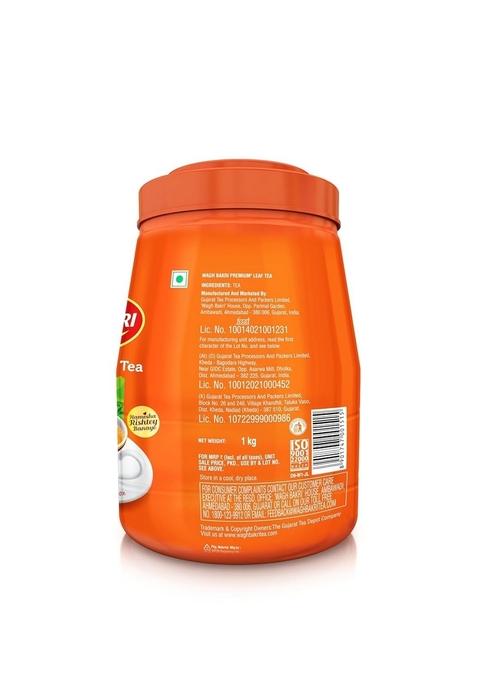 Wagh Bakri Premium Leaf Tea Jar, 1Kg, Black Tea,