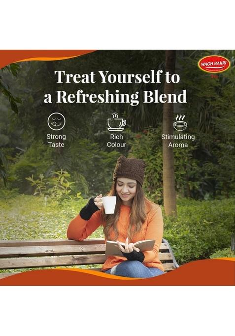 Wagh Bakri Premium Leaf Tea Jar, 1Kg, Black Tea,