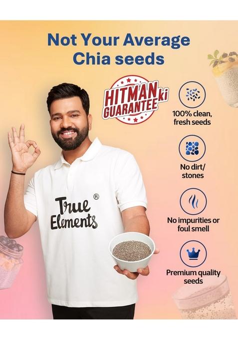 True Elements Chia Seeds 1000G