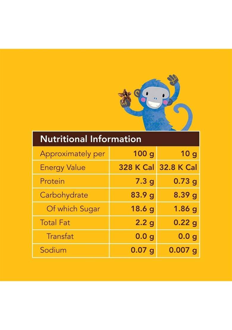 Slurrp Farm Healthy Snacks For Kids | Mighty Puff Choco Ragi Not Fried, No Maida Snack School Tiffin And Travel-Friendly 8 X 20G Each - Indya