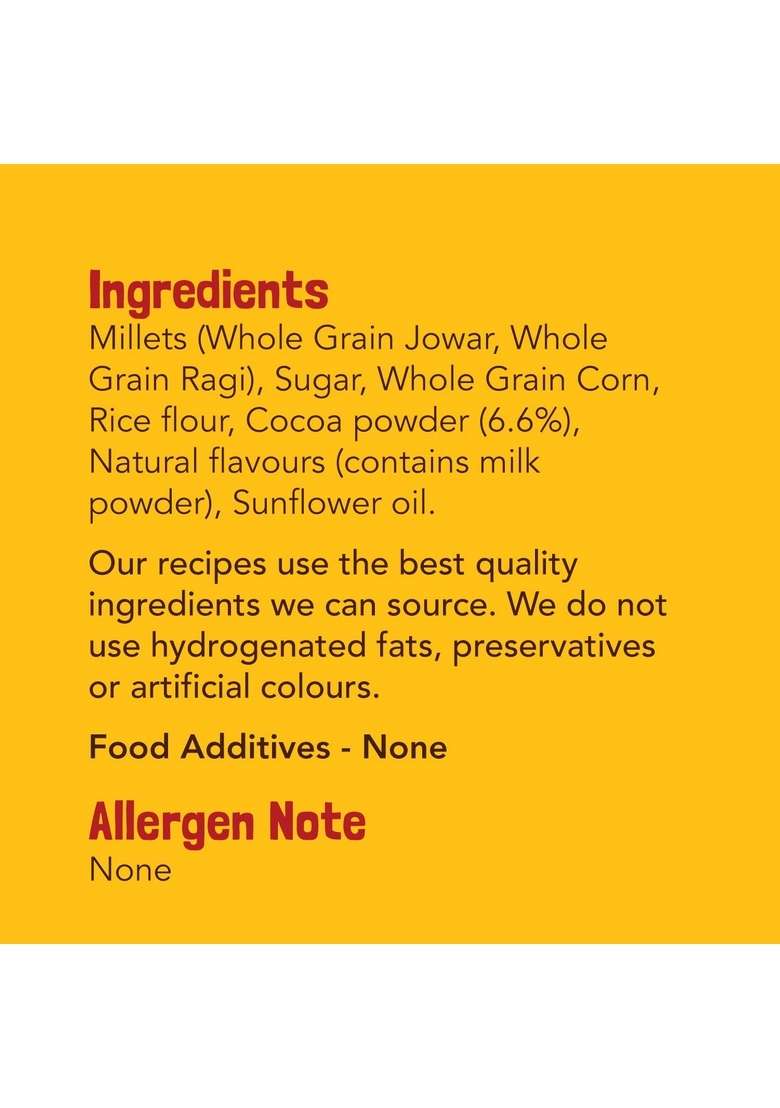 Slurrp Farm Healthy Snacks For Kids | Mighty Puff Choco Ragi Not Fried, No Maida Snack School Tiffin And Travel-Friendly 8 X 20G Each - Indya