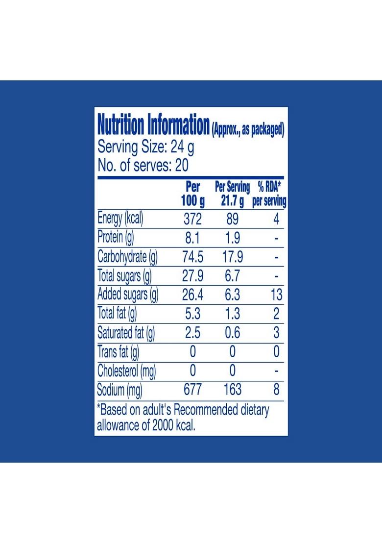 Pillsbury Chocolate Flavour Pancake Mix| 2-Minute Mix For Kids| No-Preservatives |500 Gram