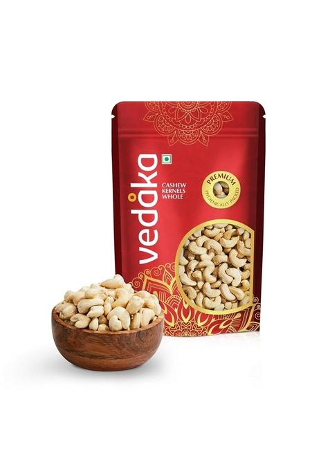 Vedaka Amazon Brand - Premium Whole Cashews | 250 G Grade W240 Kaju Nuts, Dried Gluten Free & Plant Based Protein Healthy Snack