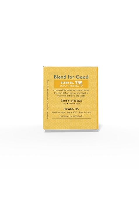 Goodwyn Chamomile Tea For Sleep (20 Bags) | Real Flowers Caffeine-Free Herbal Promotes Relaxation, Calm, Stress Relief Non Bitter Plastic Free