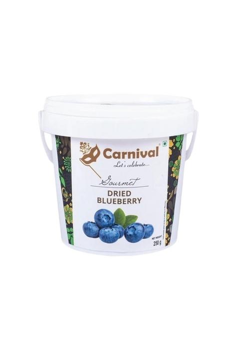 Carnival American Premium Dried Blueberry | Whole And Blueberry| Rich In Calcium Vitamin K| Healthy Tasty| No Added Preservatives| Ideal For Snacking 250Gram