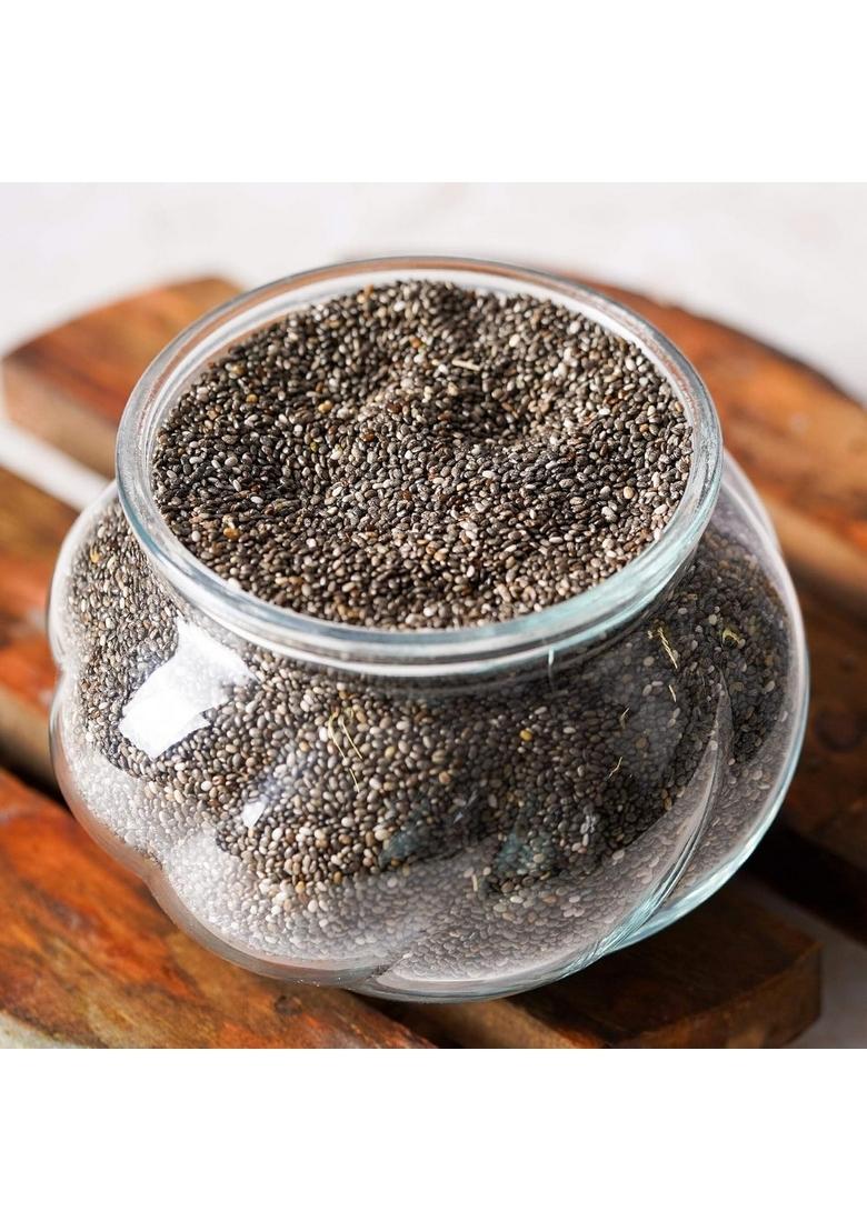 Urban Platter Black Chia Seeds, 1Kg (Rich In Omega-3, Fibre & Protein | Superfood)