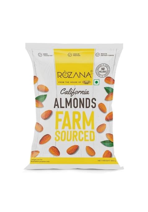 Tulsi California Rozana Almond, 500G,Raw