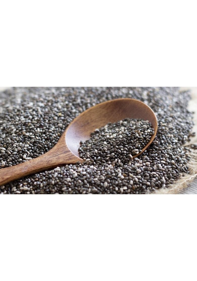 By Nature Chia Seeds, 100G (Pack Of 3) Premium Raw And Unroasted | Rich In Omega 3 Fibre 100% Vegan Superfood Diet Snacks Supports Digestive Skin Health Seeds For Eating