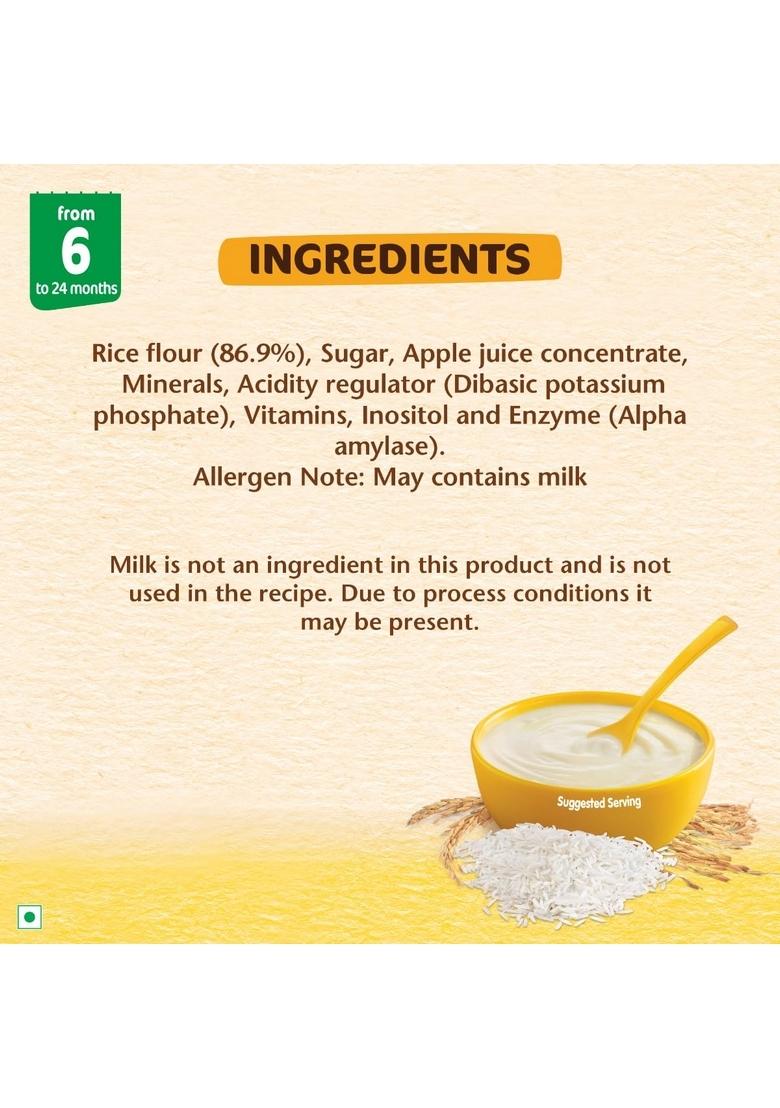 Nestum Baby Cereal – From 6 To 24 Months, Rice, 300G, Bag-In-Box Pack