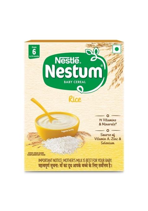 Nestum Baby Cereal – From 6 To 24 Months, Rice, 300G, Bag-In-Box Pack