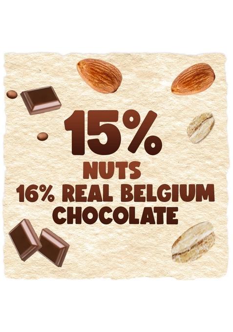 Manna Go Grains Crunchies, Real Belgian Chocolate. Multigrain Breakfast Cereal For Kids. No Refined Sugar. Fortified Cereal With 50% Rda Of 23 Essential Vitamins & Minerals In Every Bowl. 450G